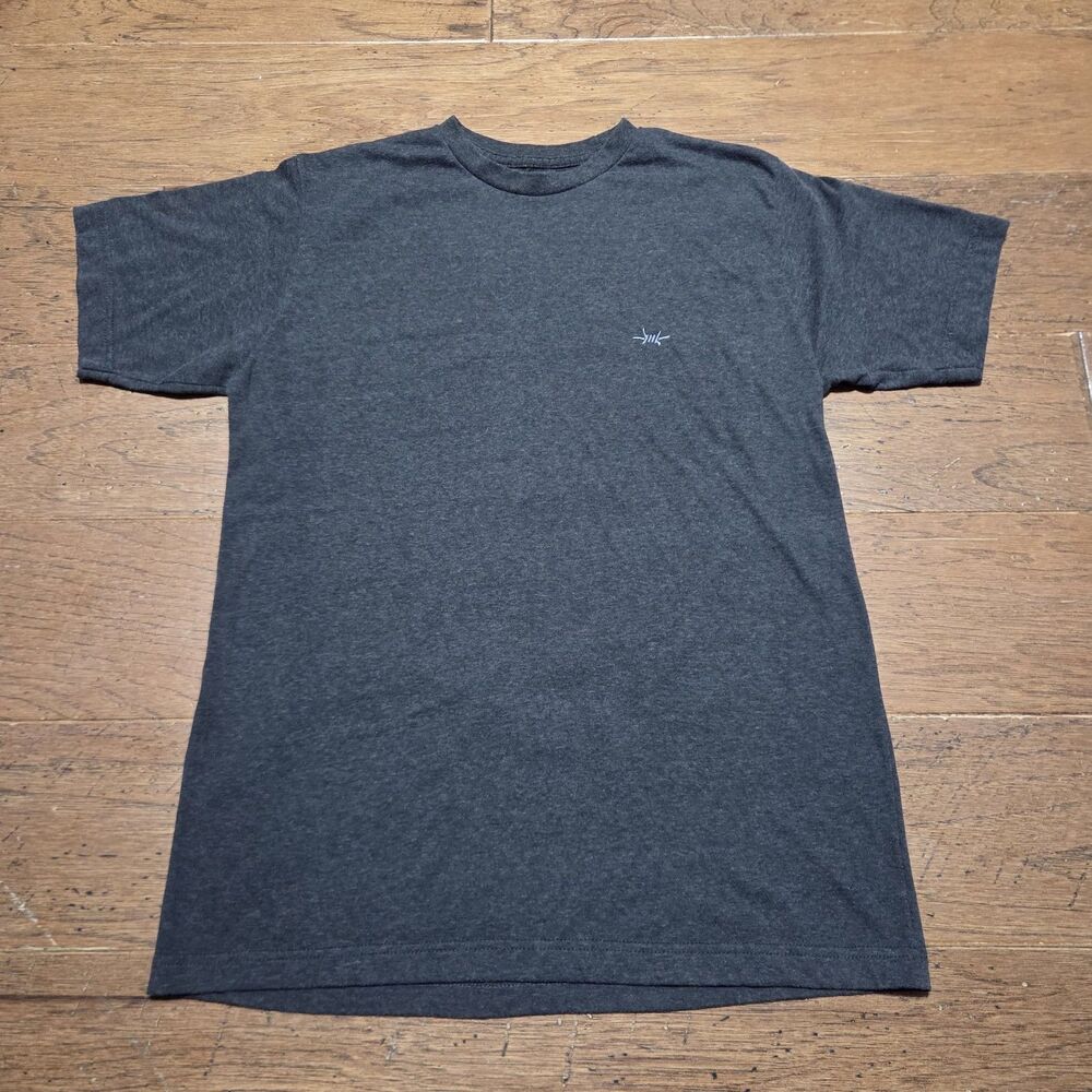 Texas Standard Mens Barbed Wire Logo T-Shirt Charcoal Gray Heather Medium M